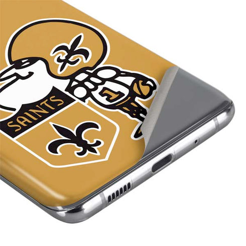 NFL New Orleans Saints Retro Logo Galaxy S20 Ultra 5G Skin