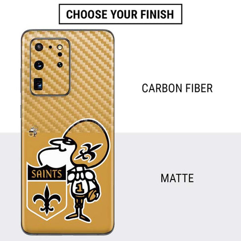 NFL New Orleans Saints Retro Logo Galaxy S20 Ultra 5G Skin