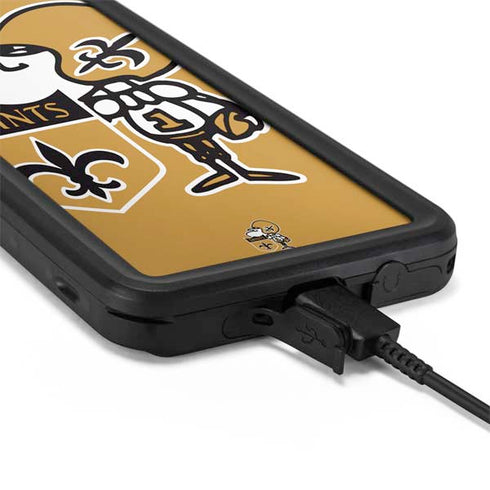 NFL New Orleans Saints Retro Logo Galaxy S20 Waterproof Case