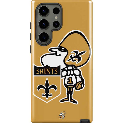 NFL New Orleans Saints Retro Logo Galaxy S23 Ultra Pro Case