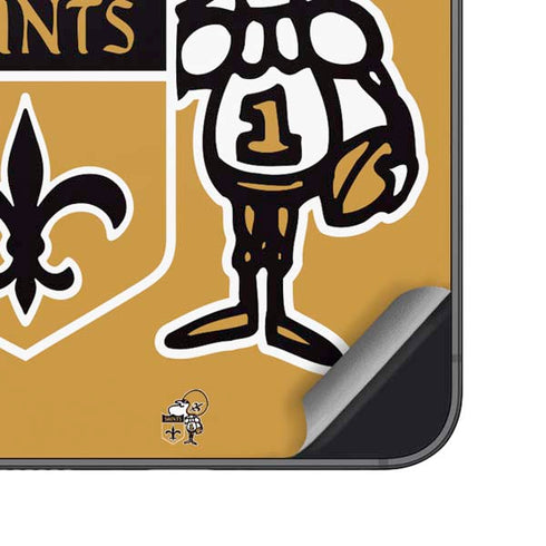 NFL New Orleans Saints Retro Logo Galaxy S24 Plus Skin