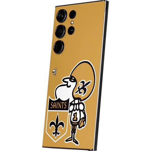 NFL New Orleans Saints Retro Logo Galaxy S25 Ultra Skin