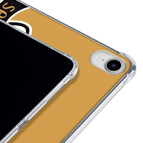 NFL New Orleans Saints Retro Logo iPad 11th Gen (2025) Clear Case