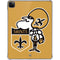 NFL New Orleans Saints Retro Logo iPad Pro 11in (2024) Clear Case