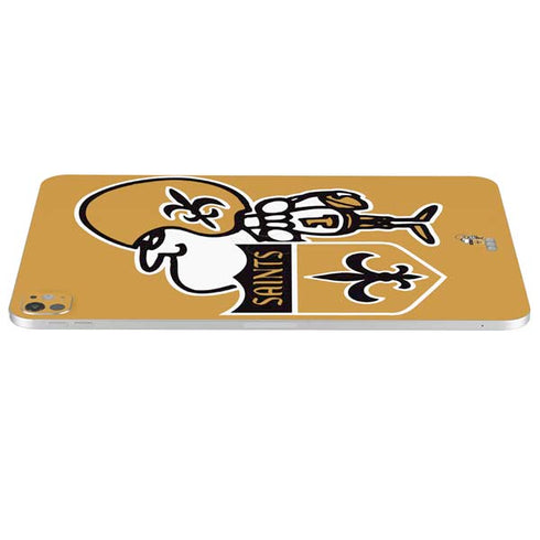 NFL New Orleans Saints Retro Logo iPad Pro 13in M4 (2024) Skin