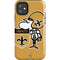 NFL New Orleans Saints Retro Logo iPhone 11 Impact Case