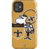 NFL New Orleans Saints Retro Logo iPhone 11 Impact Case