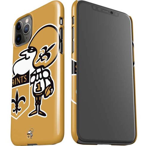 NFL New Orleans Saints Retro Logo iPhone 11 Pro Lite Case