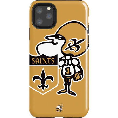 NFL New Orleans Saints Retro Logo iPhone 11 Pro Max Impact Case