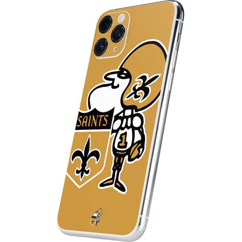 NFL New Orleans Saints Retro Logo iPhone 11 Pro Skin