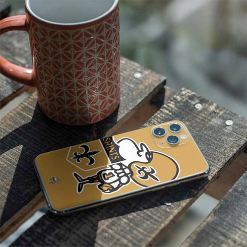 NFL New Orleans Saints Retro Logo iPhone 11 Pro Skin