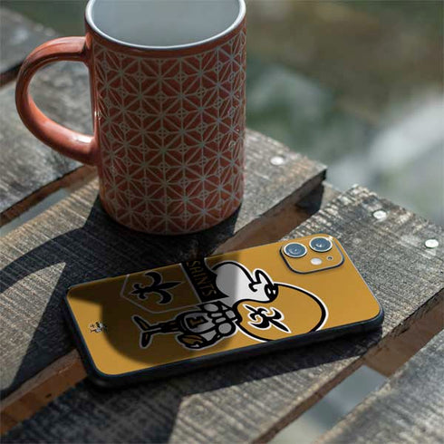 NFL New Orleans Saints Retro Logo iPhone 11 Skin