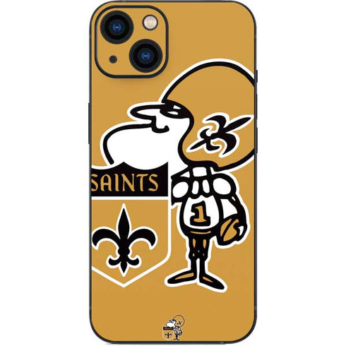 NFL New Orleans Saints Retro Logo iPhone Skins