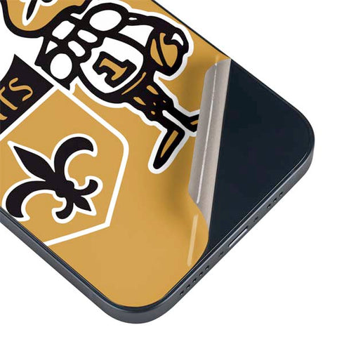 NFL New Orleans Saints Retro Logo iPhone Skins