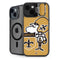 NFL New Orleans Saints Retro Logo iPhone 15 Kickstand Case