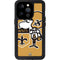 NFL New Orleans Saints Retro Logo iPhone 15 Pro Waterproof Case