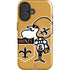NFL New Orleans Saints Retro Logo iPhone 16 Magsafe Impact Case