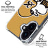 NFL New Orleans Saints Retro Logo iPhone 16 Plus Clear Case