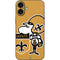 NFL New Orleans Saints Retro Logo iPhone 16 Plus Skin