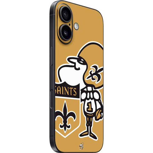 NFL New Orleans Saints Retro Logo iPhone 16 Plus Skin