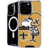 NFL New Orleans Saints Retro Logo iPhone 16 Pro Max MagSafe Case