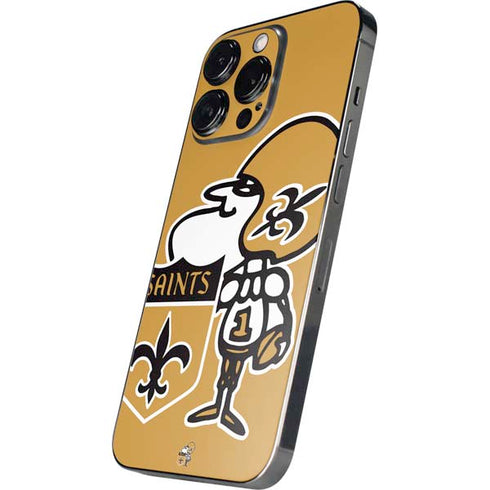 NFL New Orleans Saints Retro Logo iPhone 16 Pro Skin