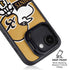 NFL New Orleans Saints Retro Logo iPhone 16e Kickstand Case