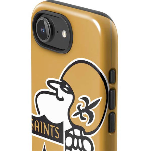 NFL New Orleans Saints Retro Logo iPhone 16e Impact Case