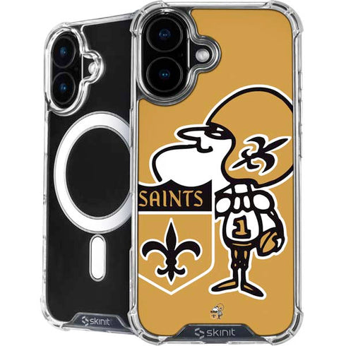 NFL New Orleans Saints Retro Logo iPhone 17 MagSafe Case