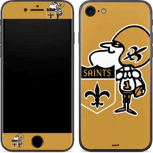 NFL New Orleans Saints Retro Logo iPhone 8 Skin