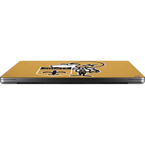 NFL New Orleans Saints Retro Logo Apple MacBook Pro 14-inch Skin