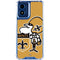NFL New Orleans Saints Retro Logo Moto G 5G (2024) Clear Case