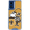 NFL New Orleans Saints Retro Logo Moto G Play 4G (2024) Clear Case