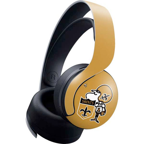 NFL New Orleans Saints Retro Logo PlayStation PS5 Skins