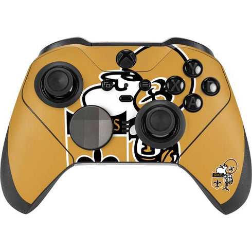 NFL New Orleans Saints Retro Logo Xbox Elite Wireless Controller Series 2 Skin