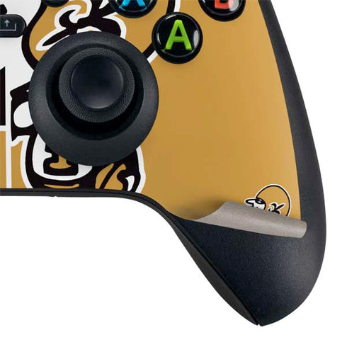 NFL New Orleans Saints Retro Logo Xbox Series X Controller Skin