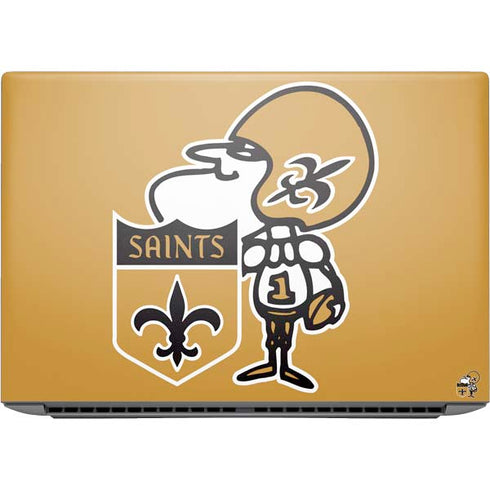NFL New Orleans Saints Retro Logo HP ZBook Fury 16 G10 Skin