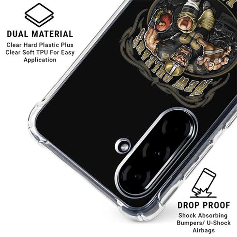 Liquid Blue NFL New Orleans Saints Running Back Galaxy A36 5G Clear Case