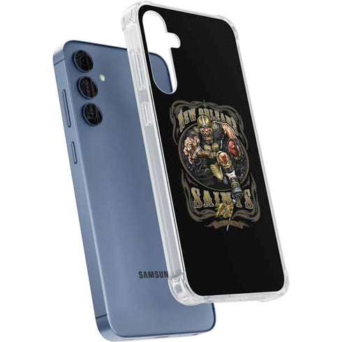 Liquid Blue NFL New Orleans Saints Running Back Galaxy A55 5G Clear Case
