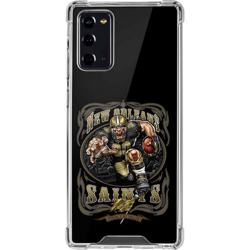 Liquid Blue NFL New Orleans Saints Running Back Galaxy Note20 5G Clear Case