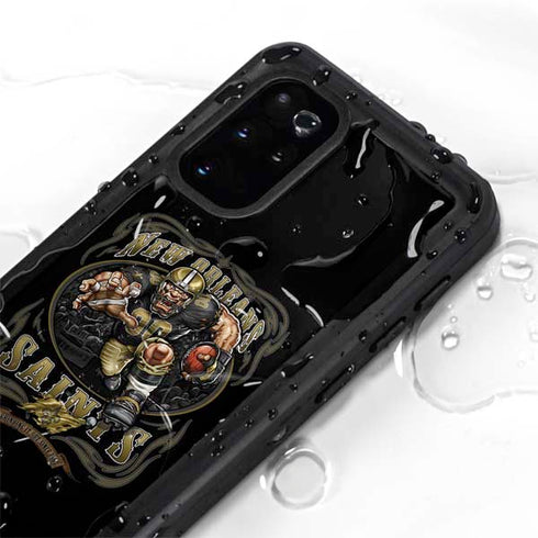 Liquid Blue NFL New Orleans Saints Running Back Galaxy S20 Plus Waterproof Case