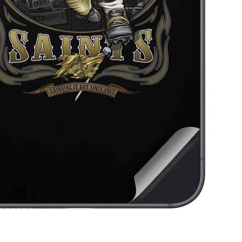 Liquid Blue NFL New Orleans Saints Running Back Galaxy S24 Plus Skin
