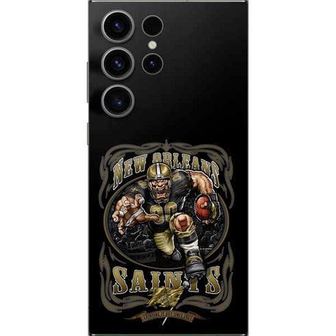 Liquid Blue NFL New Orleans Saints Running Back Galaxy S24 Ultra Skin