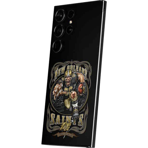 Liquid Blue NFL New Orleans Saints Running Back Galaxy S25 Ultra Skin