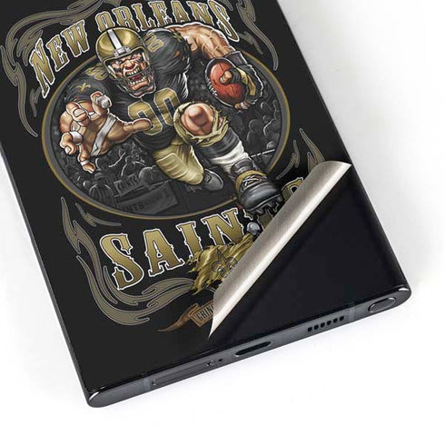 Liquid Blue NFL New Orleans Saints Running Back Galaxy S25 Ultra Skin