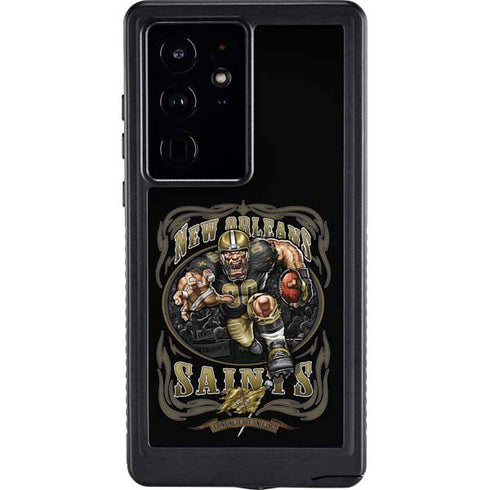 Liquid Blue NFL New Orleans Saints Running Back Galaxy S24 Ultra Waterproof Case
