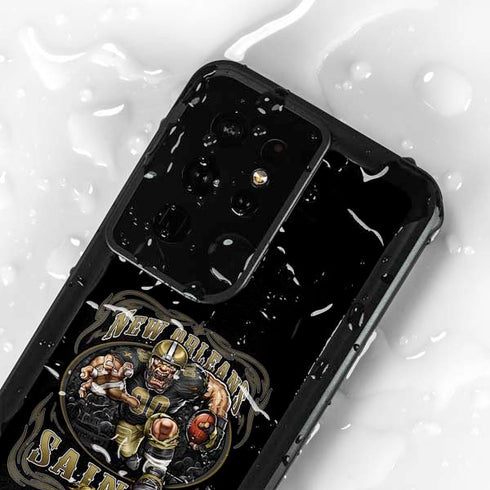 Liquid Blue NFL New Orleans Saints Running Back Galaxy S24 Ultra Waterproof Case