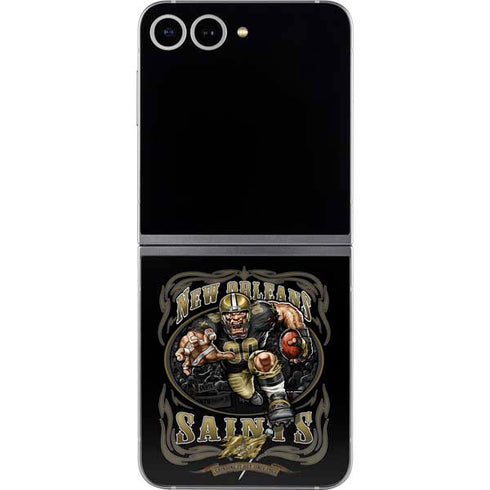 Liquid Blue NFL New Orleans Saints Running Back Galaxy Z Flip6 Skin
