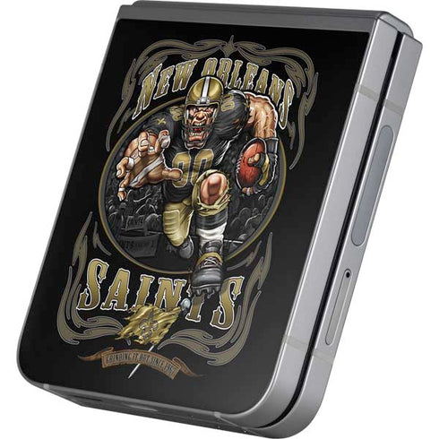 Liquid Blue NFL New Orleans Saints Running Back Galaxy Z Flip6 Skin