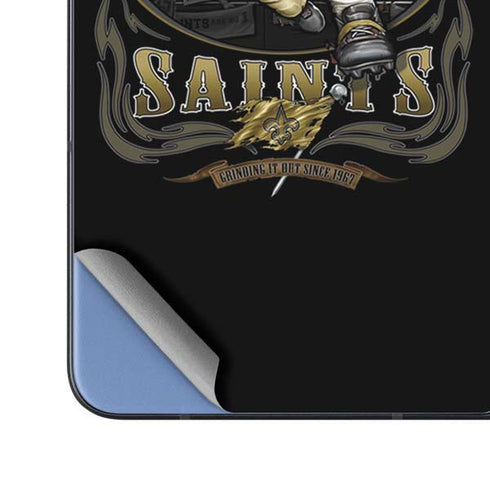 Liquid Blue NFL New Orleans Saints Running Back Galaxy Z Fold5 5G Skin